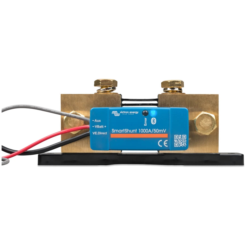 Victron Energy SmartShunt Battery Monitor, IP65, Bluetooth, VE.Direct