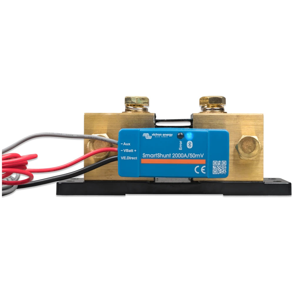 Victron Energy SmartShunt Battery Monitor, IP65, Bluetooth, VE.Direct