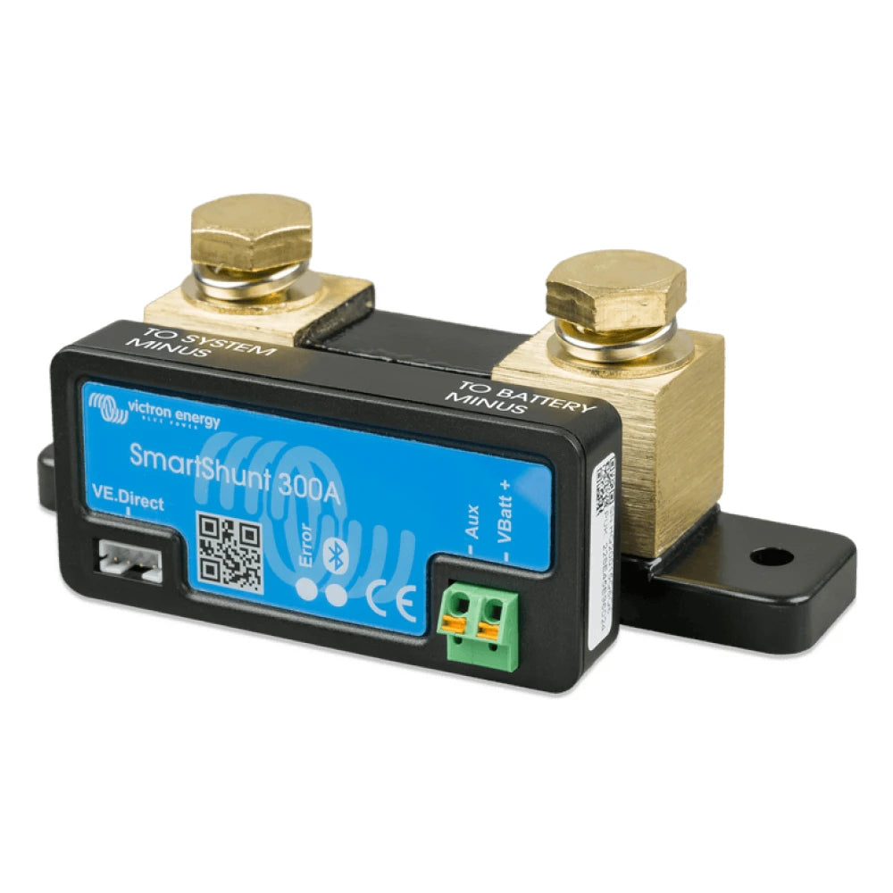 Victron Energy SmartShunt IP21 Battery Monitor, Bluetooth, VE.Direct, 6.5-70VDC