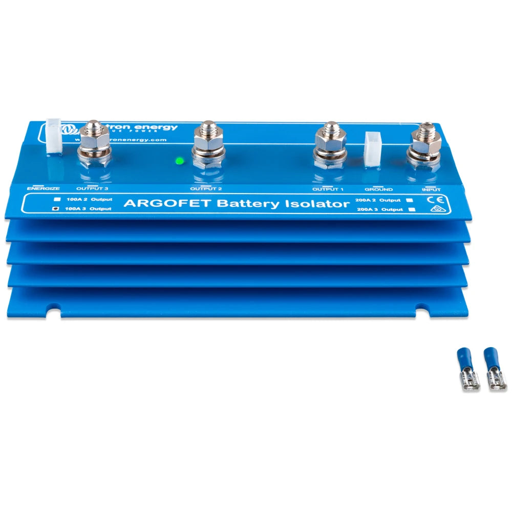 Victron Energy Argofet Battery Isolators, Alternator Energize Input, 12/24V Auto Ranging