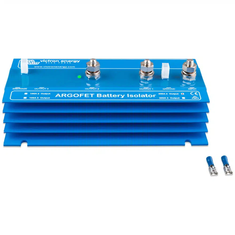 Victron Energy Argofet Battery Isolators, Alternator Energize Input, 12/24V Auto Ranging