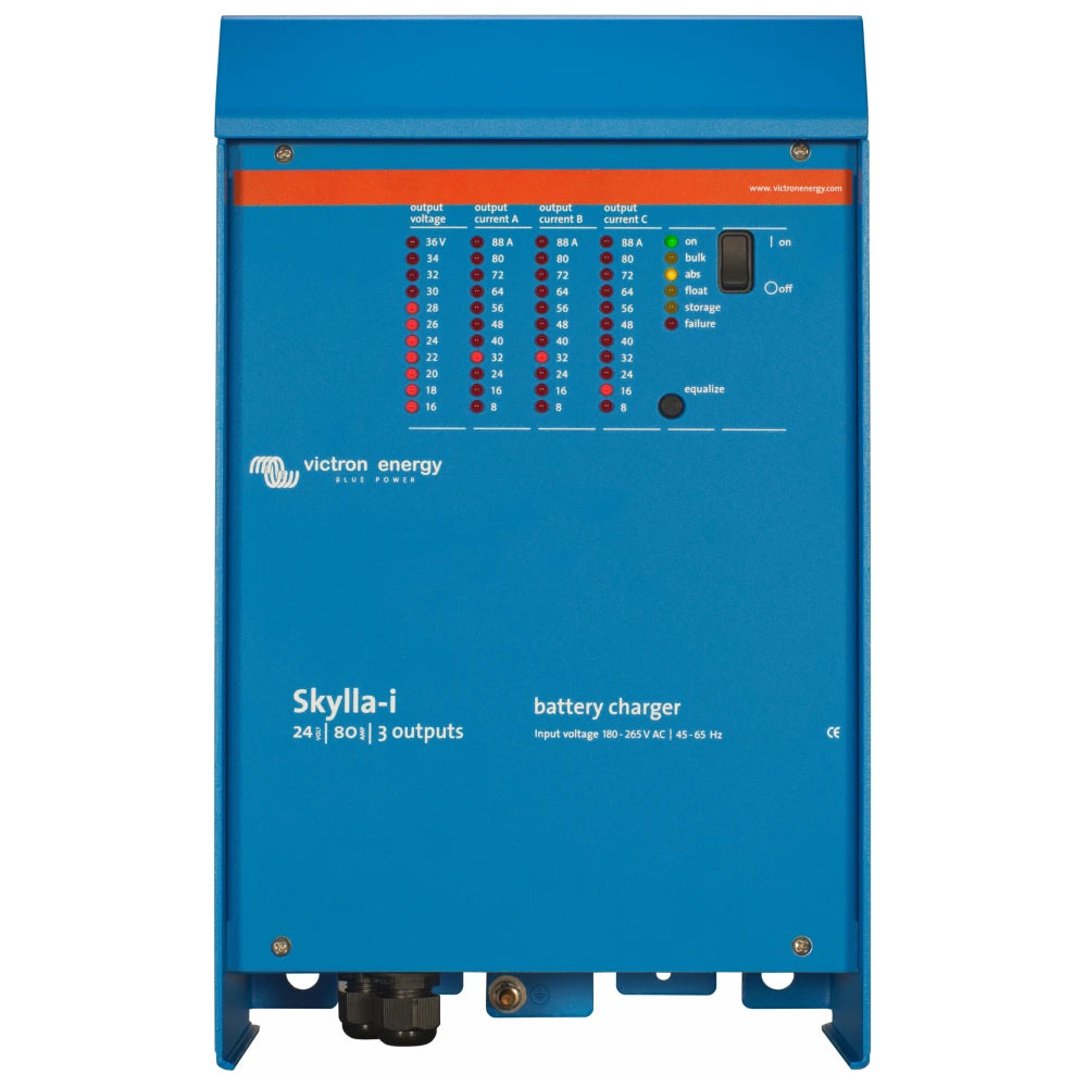 Victron Energy Skylla-i 24V Battery Charger, 230V, 3 Outputs, NMEA 2000