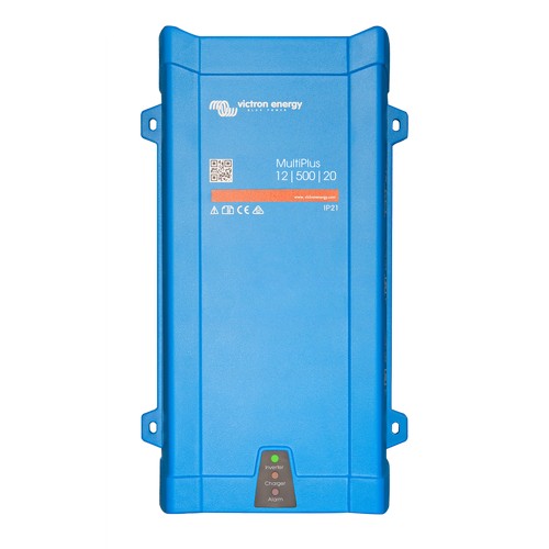 Victron Energy MultiPlus Inverter/Charger, 12V DC, 120V AC, True Sine Wave, VE.Bus, 16A Transfer Switch