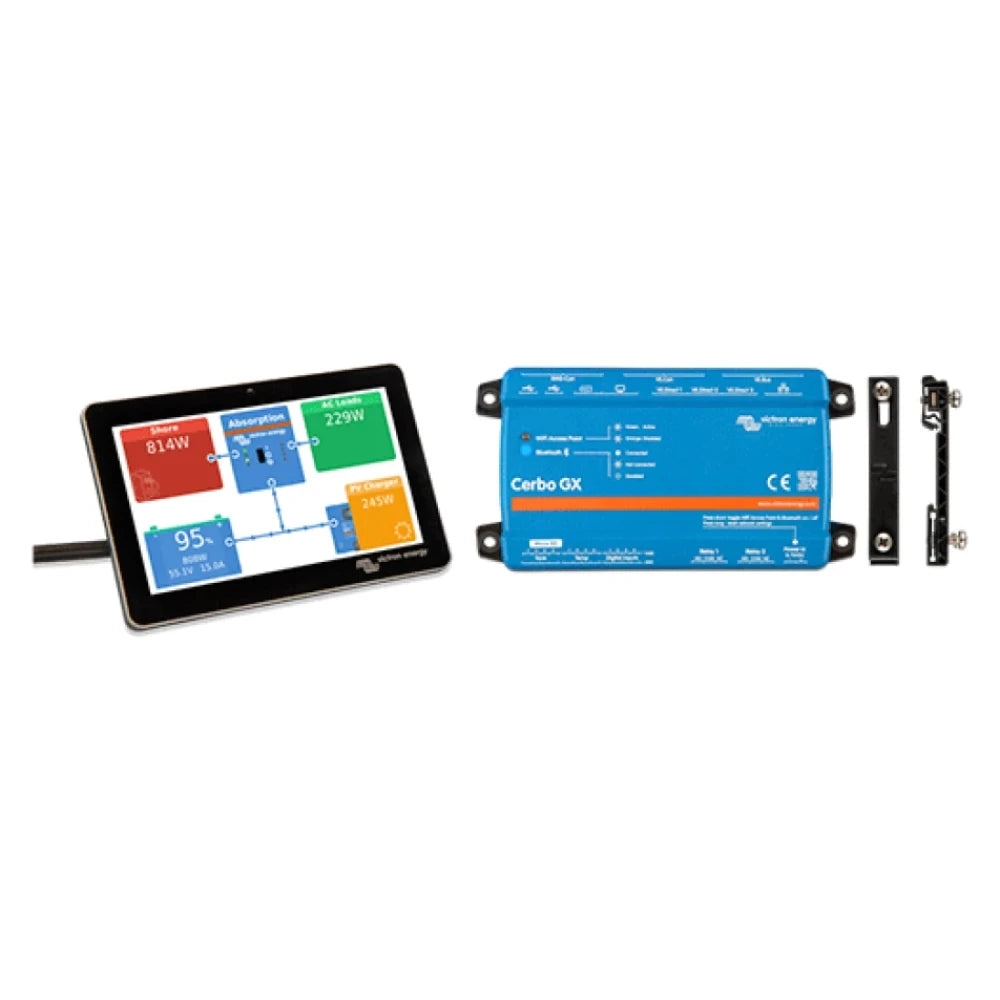 Victron Energy GX Touch Touchscreen Display, For Cerbo GX, Flush Mount, Waterproof