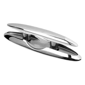Attwood Marine Neat Cleat Retractable Boat Cleat, SS316, Two-Hole Mount, Drainage Receptacles