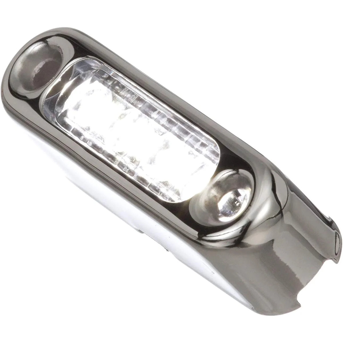 Attwood Marine Micro LED Courtesy Light, 12V DC, 316 Stainless Bezel, Vertical Mount