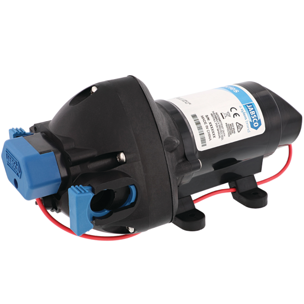 Jabsco Par-Max 2 Freshwater Delivery Pump, 2 GPM, 35 PSI, IPX6