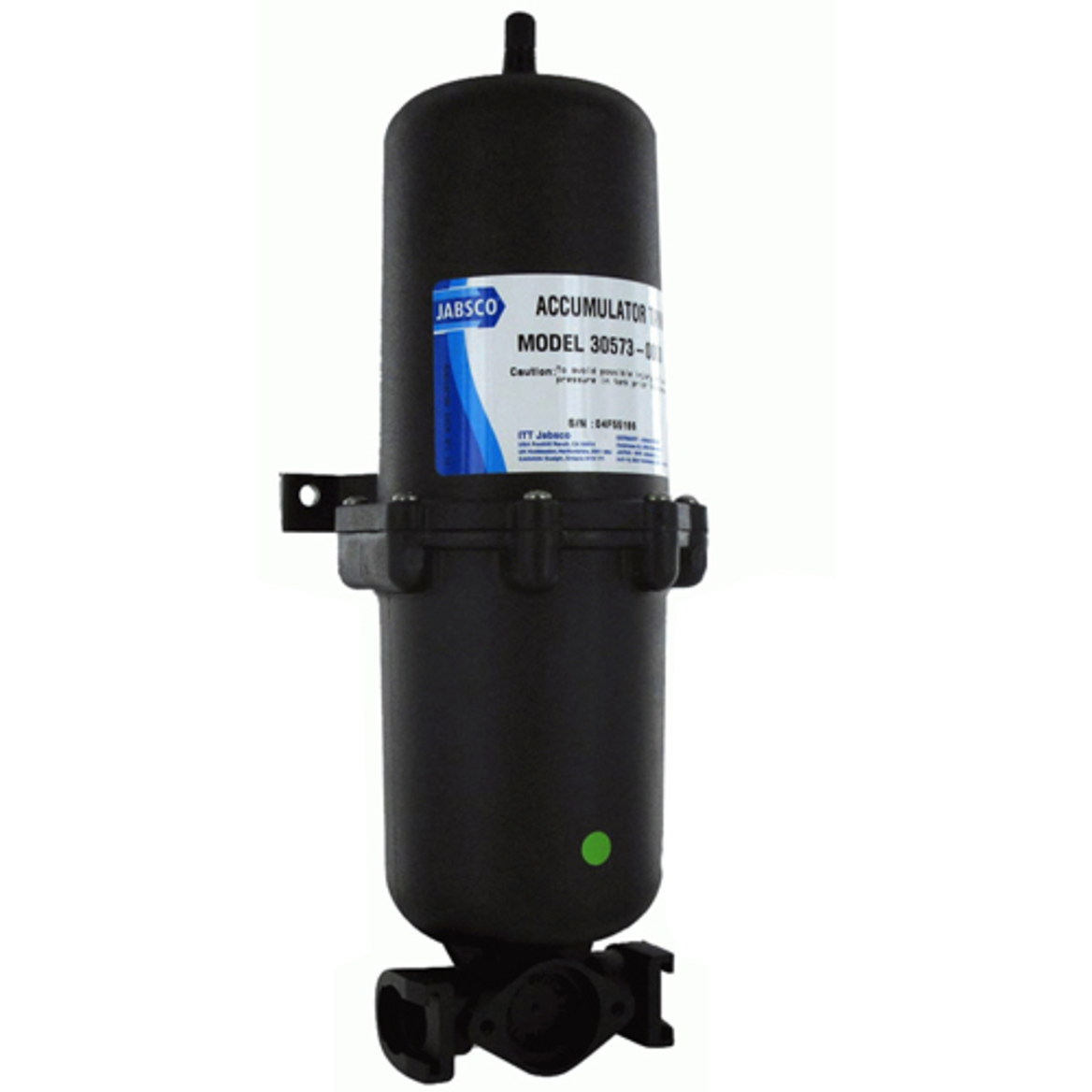 Jabsco Accumulator Tanks, 10 PSI Pre-Charge, 125 PSI Max Pressure