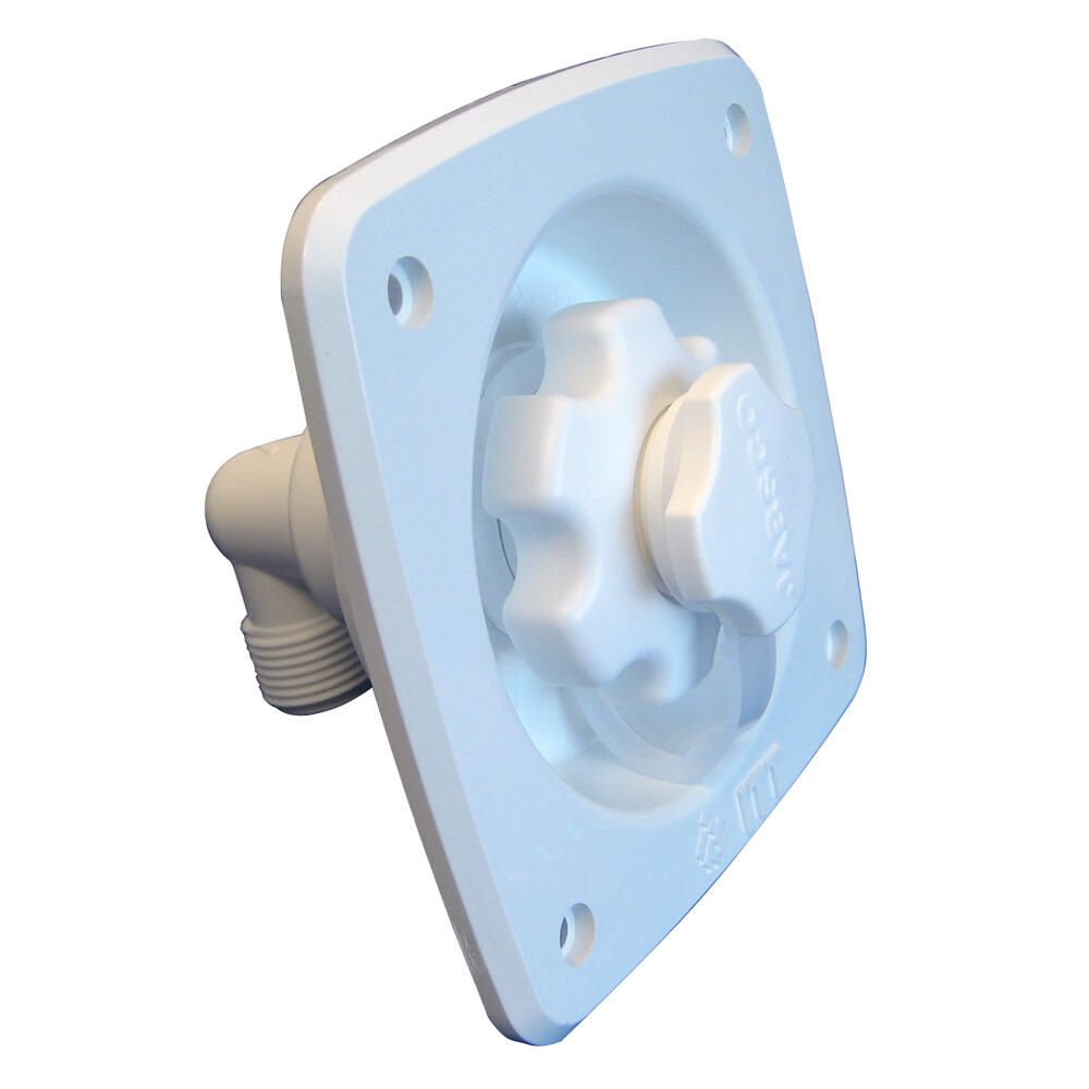 Jabsco 44411 Series Water Pressure Regulator, 45 PSI, Backflow Preventer, Port Strainer