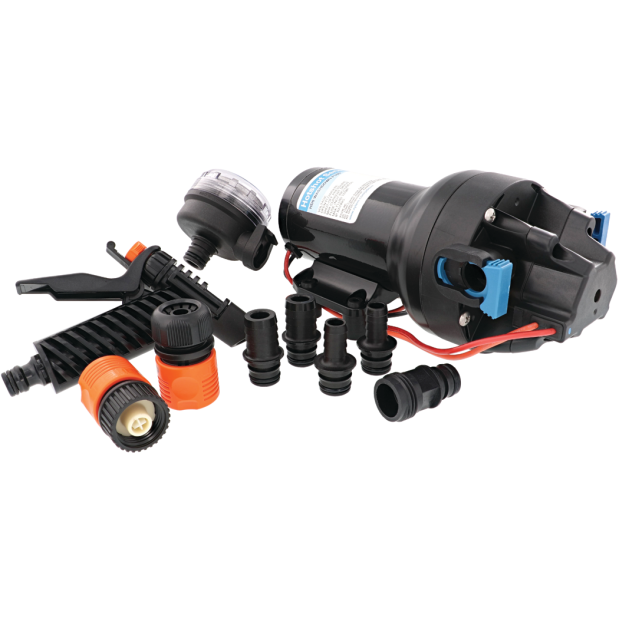 Jabsco HotShot HD5 Heavy Duty Washdown Pump, 12V, 5 GPM, 70 PSI