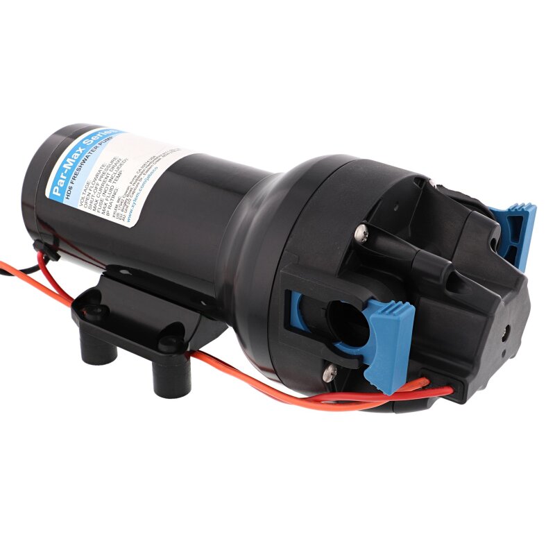 Jabsco HotShot HD6 Heavy Duty Diaphragm Washdown Pump, 6 GPM, 70 PSI, IPX6