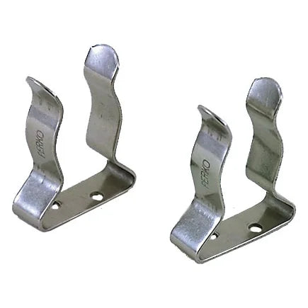 Perko 0502 Boat Hook Spring Clamps, Stainless Steel