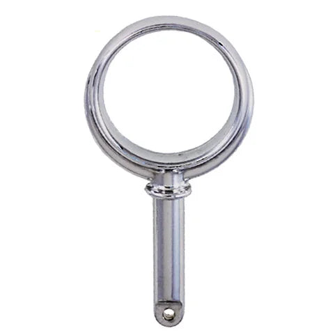 Perko Round Type Rowlock Horns, 2 in Horn I.D., 1/2 in Shank, Zinc Alloy, 1 Pair