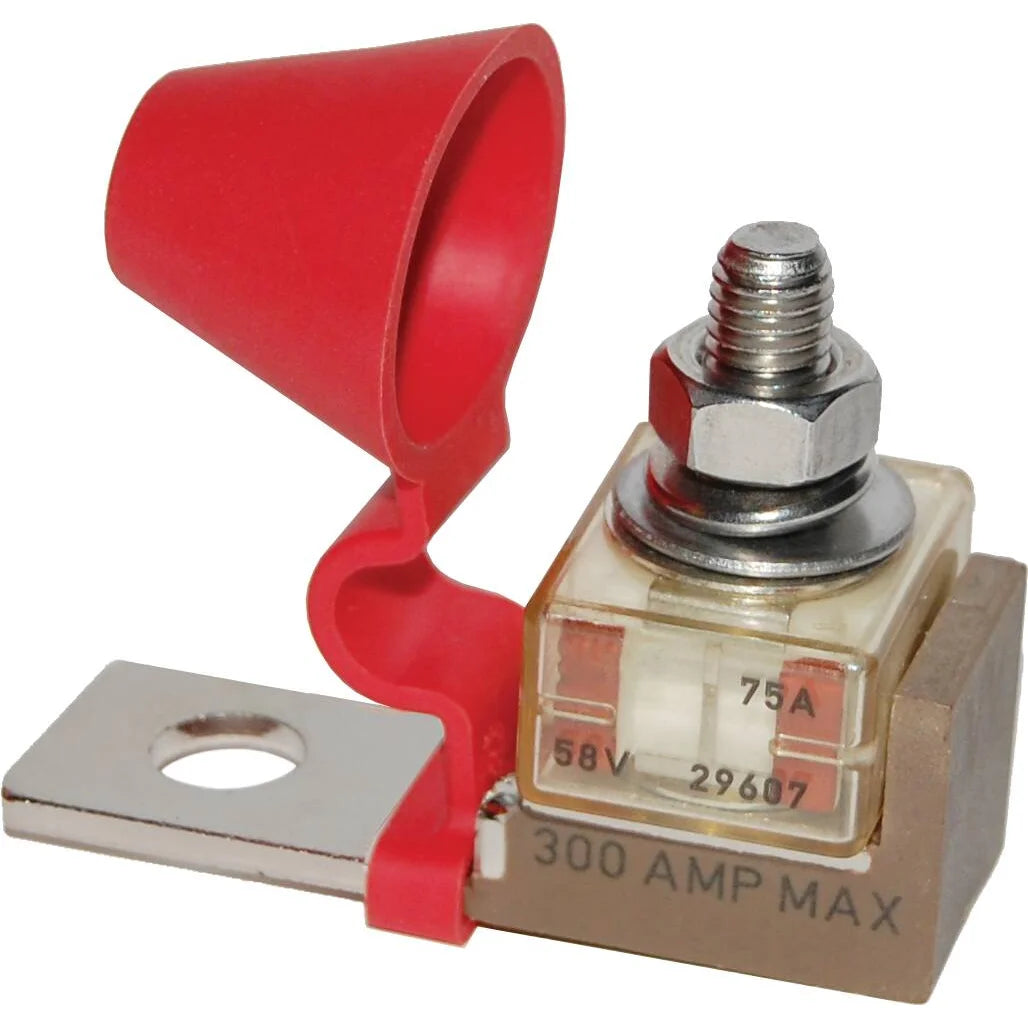 Blue Sea Systems MRBF Fuse Block, 58V DC, M8 Stud