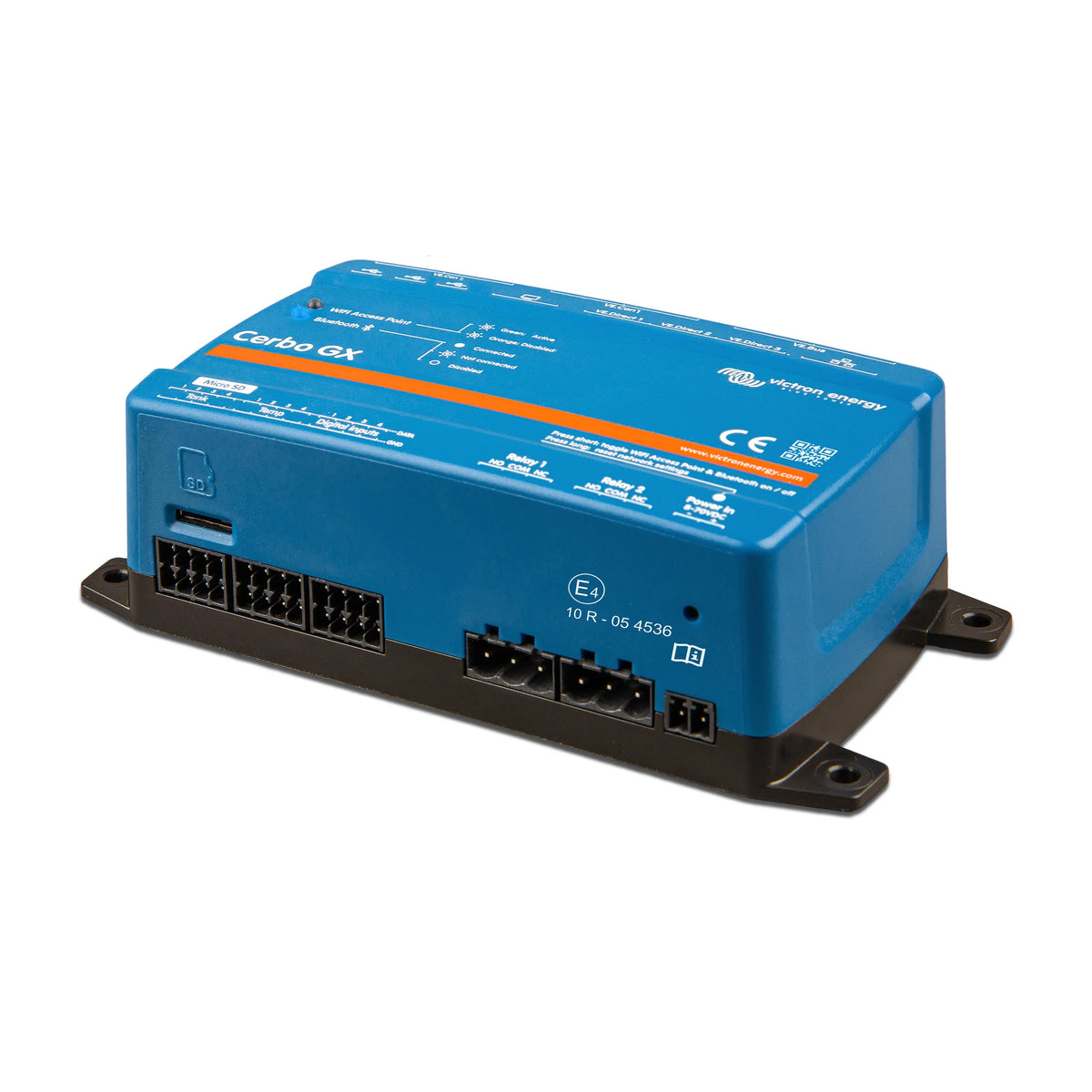 Victron Energy Cerbo GX MK2 Communication Centre, 8-70V DC, Dual VE.Can, 3 USB Host Ports