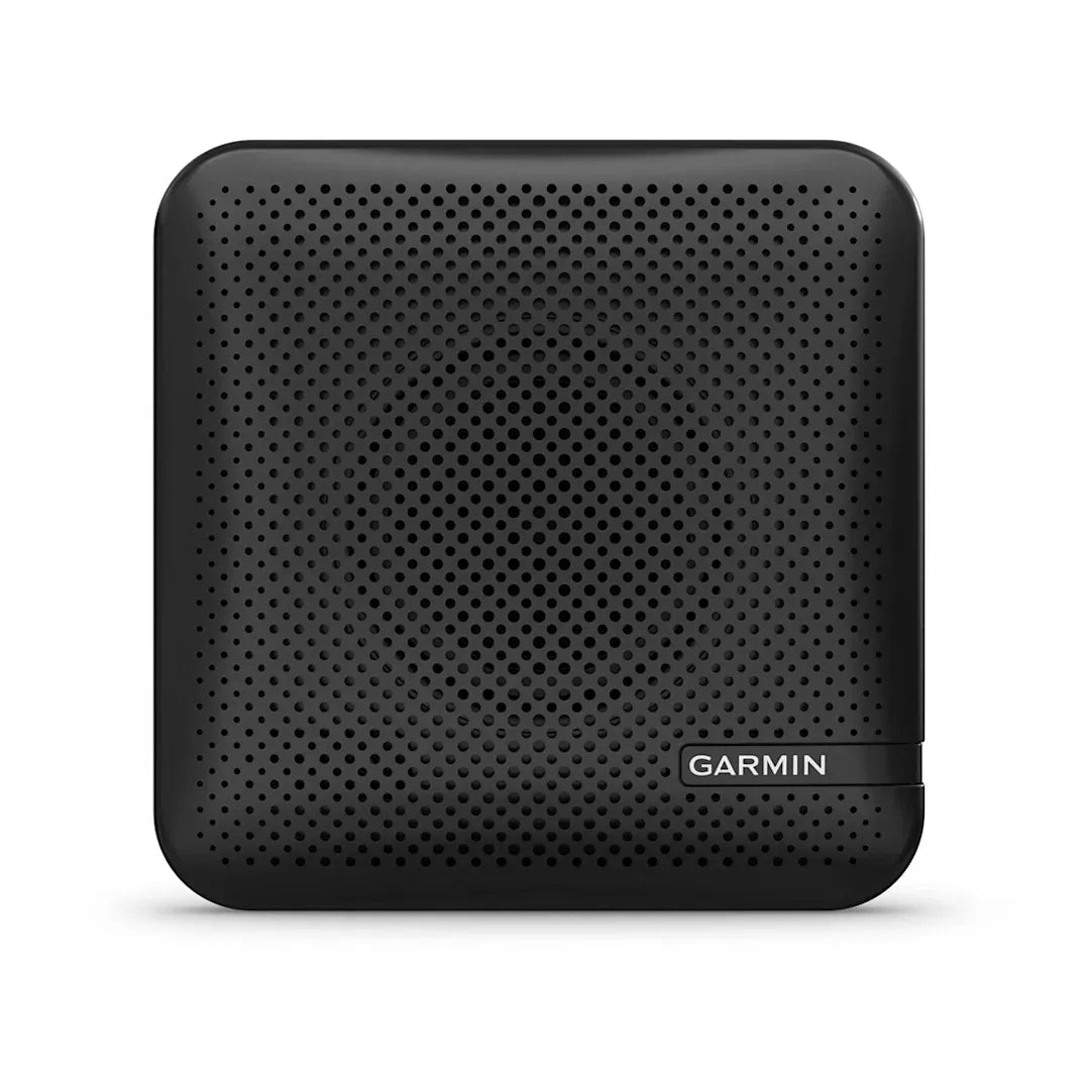 Garmin Signal External Speaker, For Signal Marine VHF Radios, 6.5 in, 15W RMS, Shallow Mount, Single