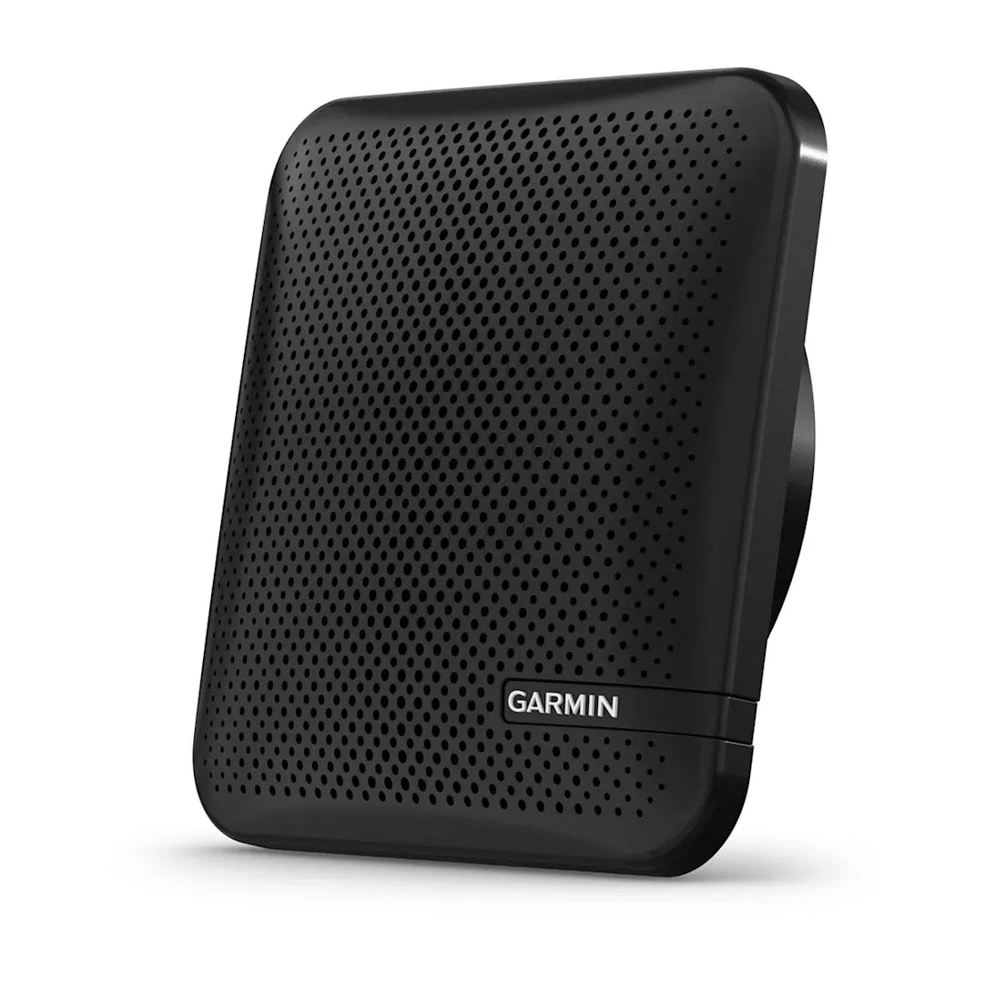 Garmin Signal External Speaker, For Signal Marine VHF Radios, 6.5 in, 15W RMS, Shallow Mount, Single