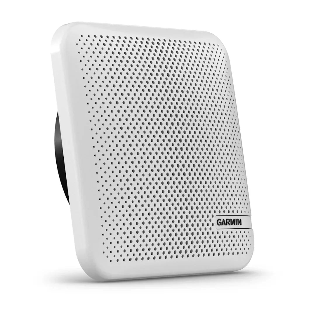 Garmin Signal External Speaker, For Signal Marine VHF Radios, 6.5 in, 15W RMS, Shallow Mount, Single