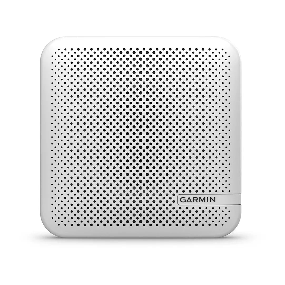 Garmin Signal External Speaker, For Signal Marine VHF Radios, 6.5 in, 15W RMS, Shallow Mount, Single
