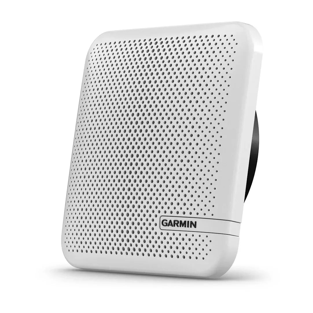 Garmin Signal External Speaker, For Signal Marine VHF Radios, 6.5 in, 15W RMS, Shallow Mount, Single