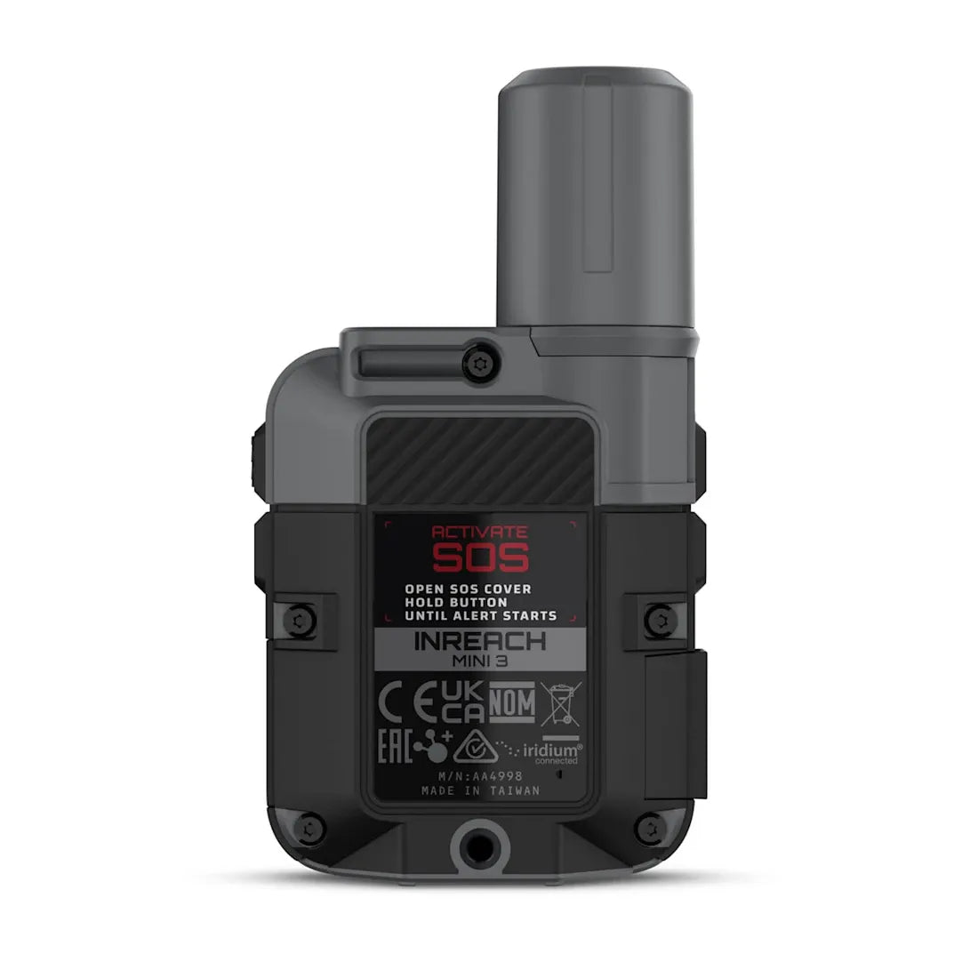 Garmin inReach Mini 3 Compact SOS Satellite Communicator, Touchscreen