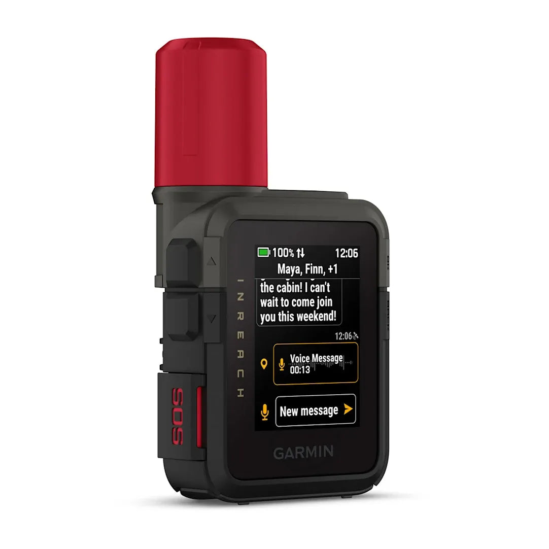Garmin inReach Mini 3 Compact SOS Satellite Communicator, Touchscreen
