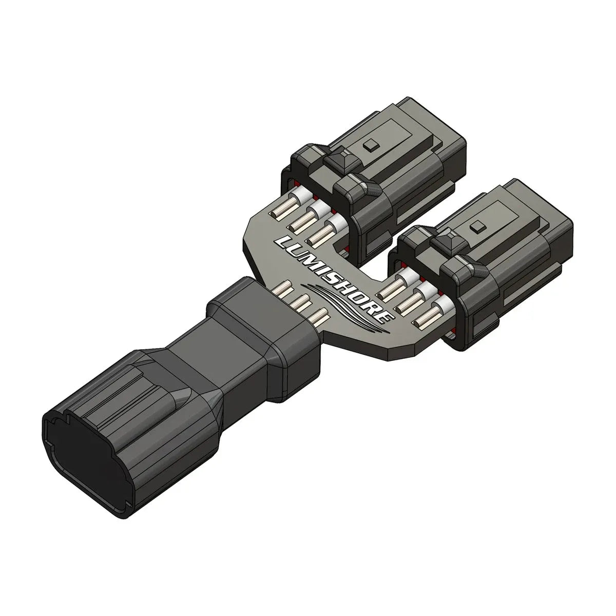 Lumishore Cable Splitter, For LUX Strip & Neon Flex, 6-Core
