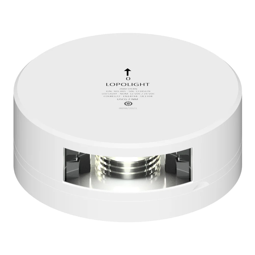 Lopolight LED Stern Navigation Light, 2nm, 135°, 10-32VDC