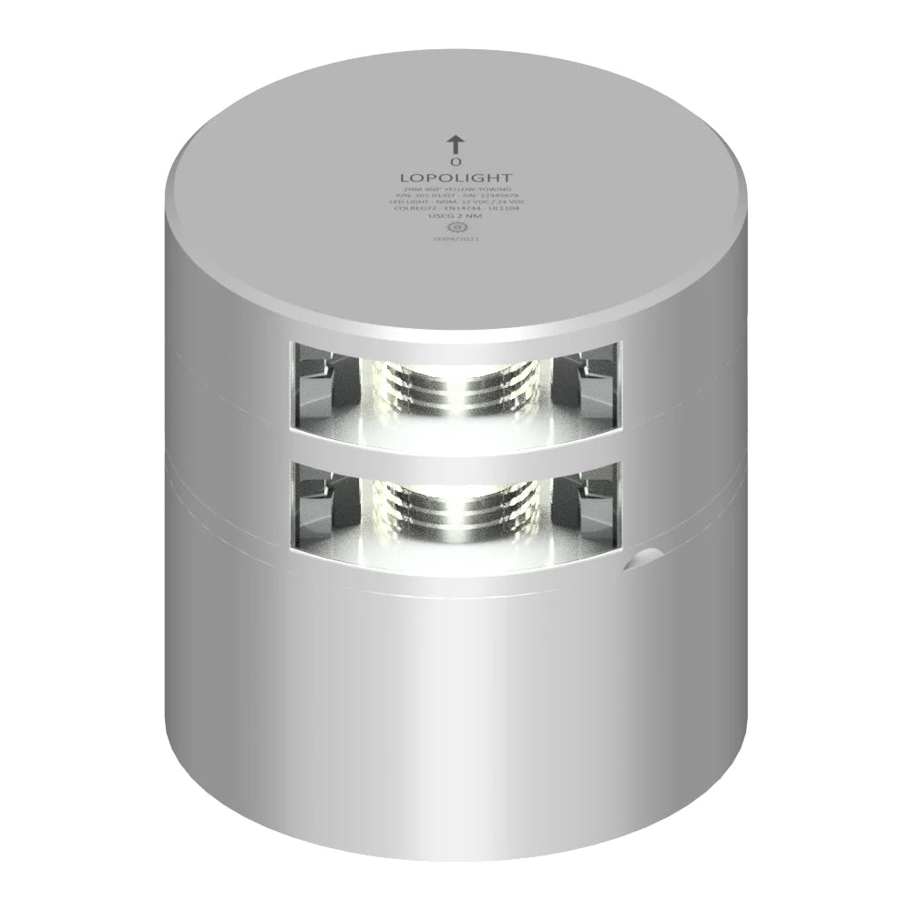Lopolight Double LED Stern Navigation Light, 2nm, 135°, IP68