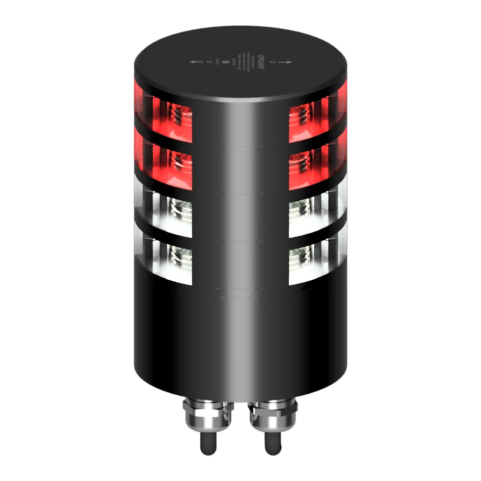 Lopolight Double White and Red LED Navigation Light, 3nm, 180°