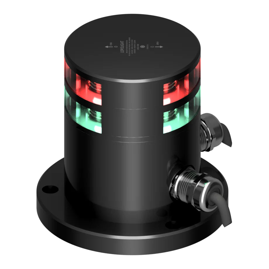 Lopolight PRO Red and Green LED Navigation Light, 3nm, 180°
