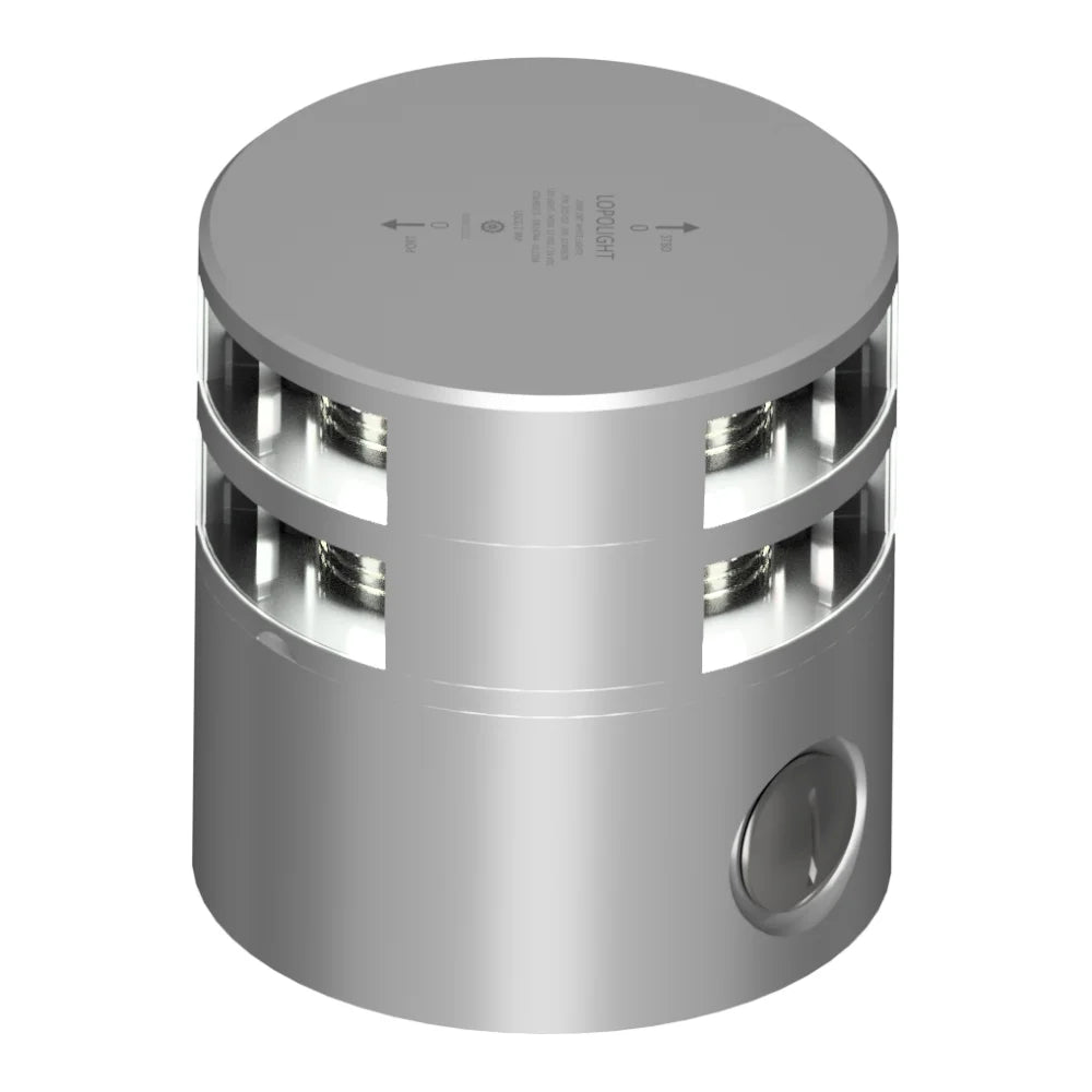 Lopolight Double LED Navigation Light, 2nm, 180°, White Light