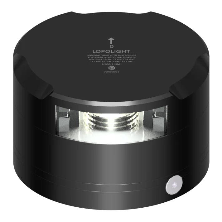 Lopolight LED Masthead and Anchor Strobe Light, 3NM Masthead, 2NM All-Round