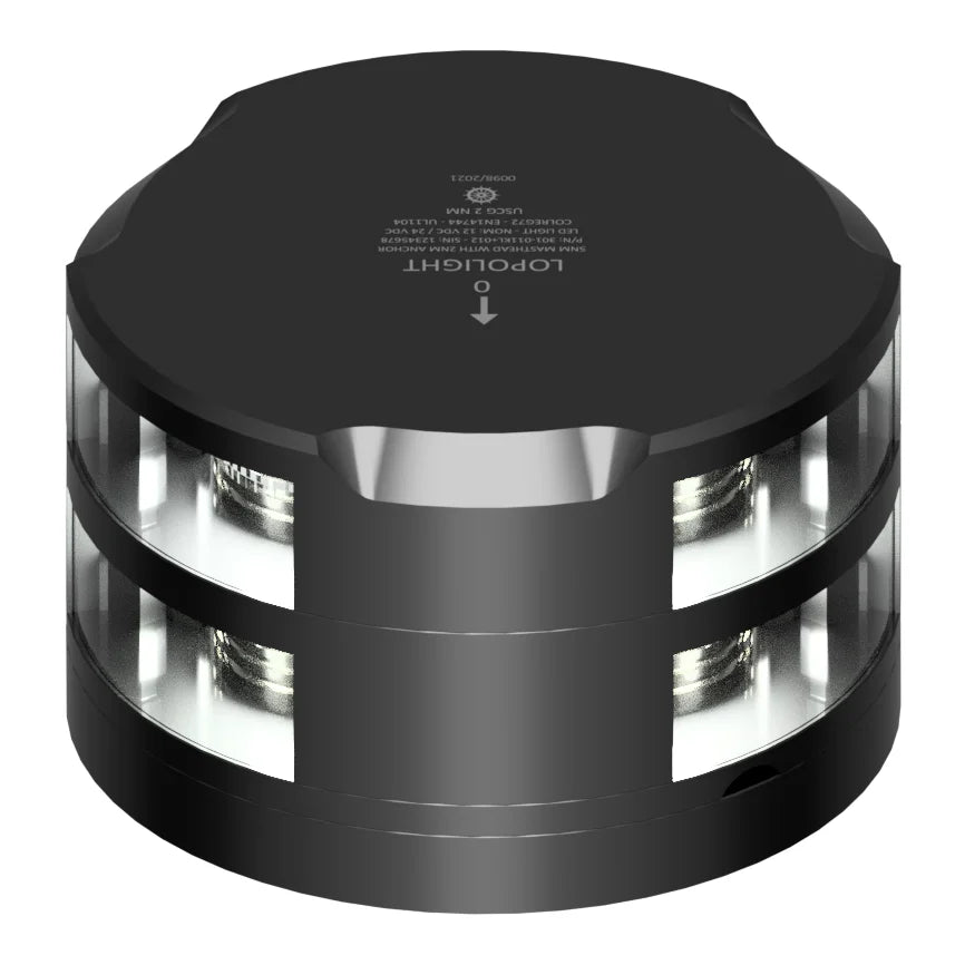 Lopolight LED Masthead and Anchor Strobe Light, 3NM Masthead, 2NM All-Round