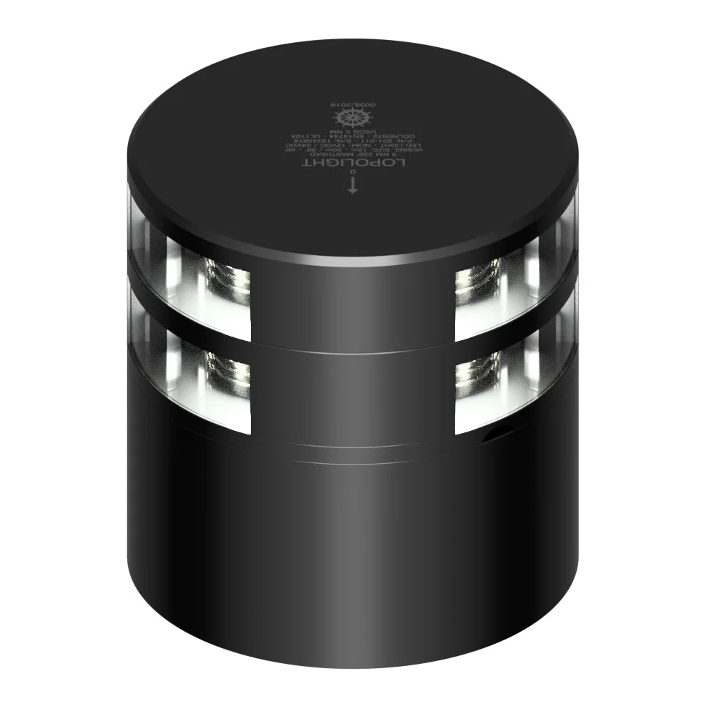Lopolight Double LED Masthead Light, 3nm, 225°, 10-32VDC