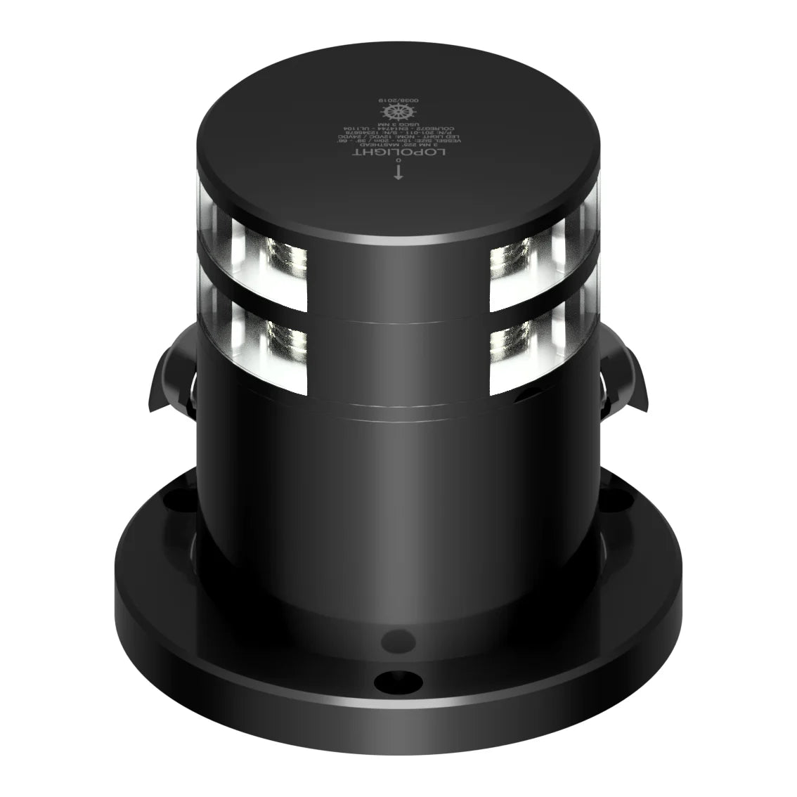 Lopolight PRO Double LED Masthead Light, 5nm, 225°, 10-32VDC