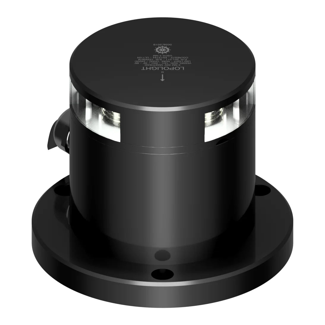 Lopolight PRO Masthead Navigation Light, 3nm, 10-32VDC, IP68