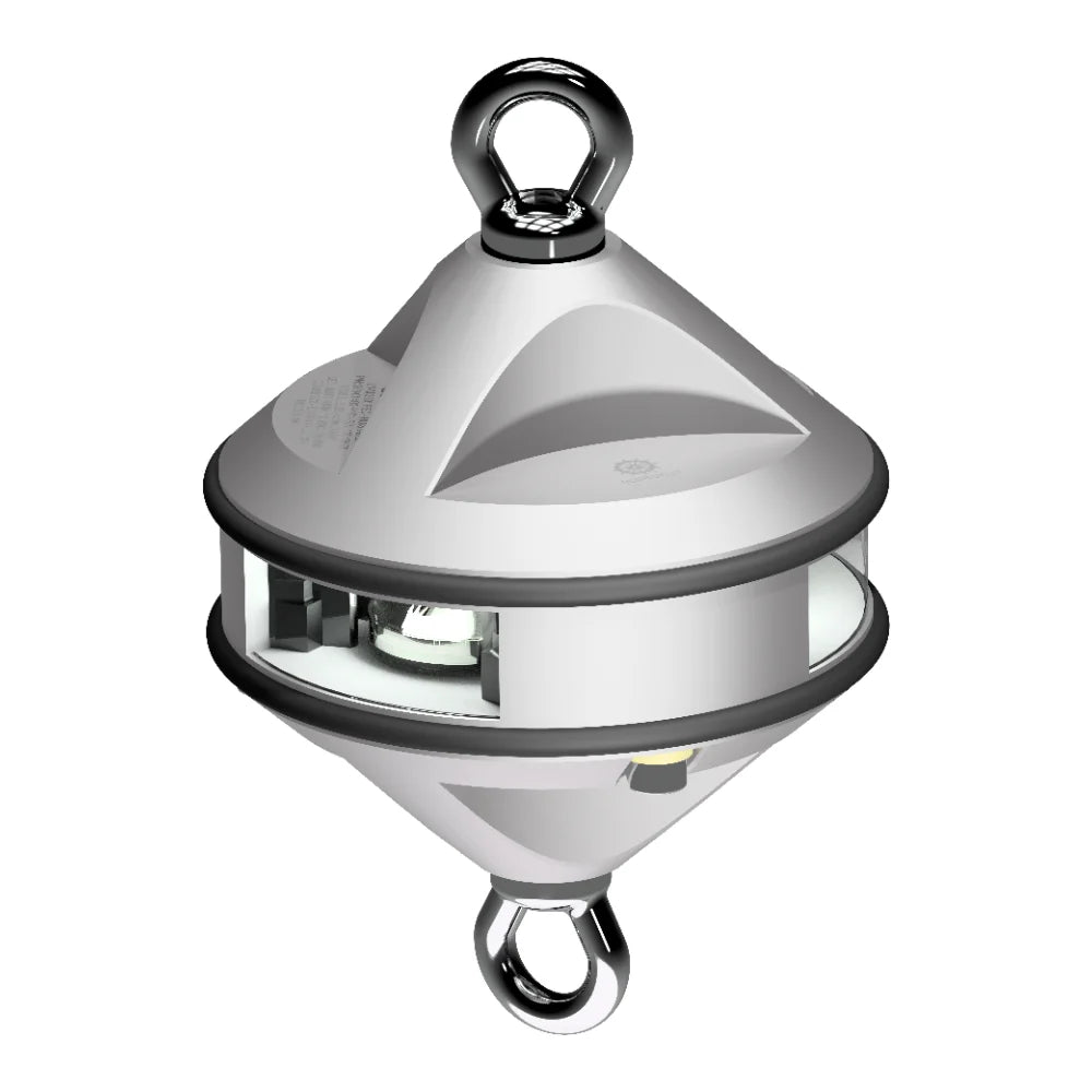 Lopolight Hoistable LED Signal Light, 20-32VDC, 3nm, 360° White