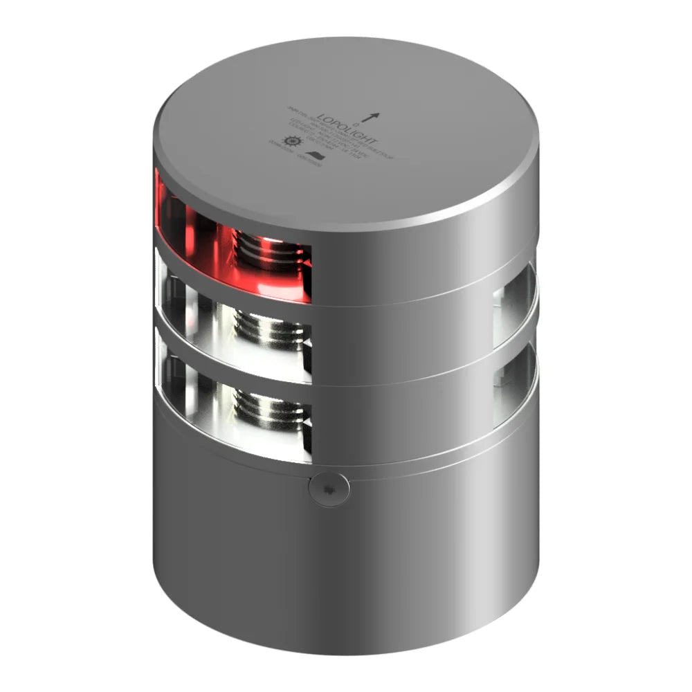 Lopolight Double 360° White and 135° Red Suez Stop Light, 3nm