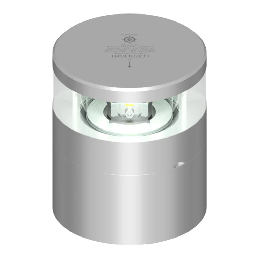 Lopolight LED Masthead Light, 6nm, 225°, Horizontal Mount