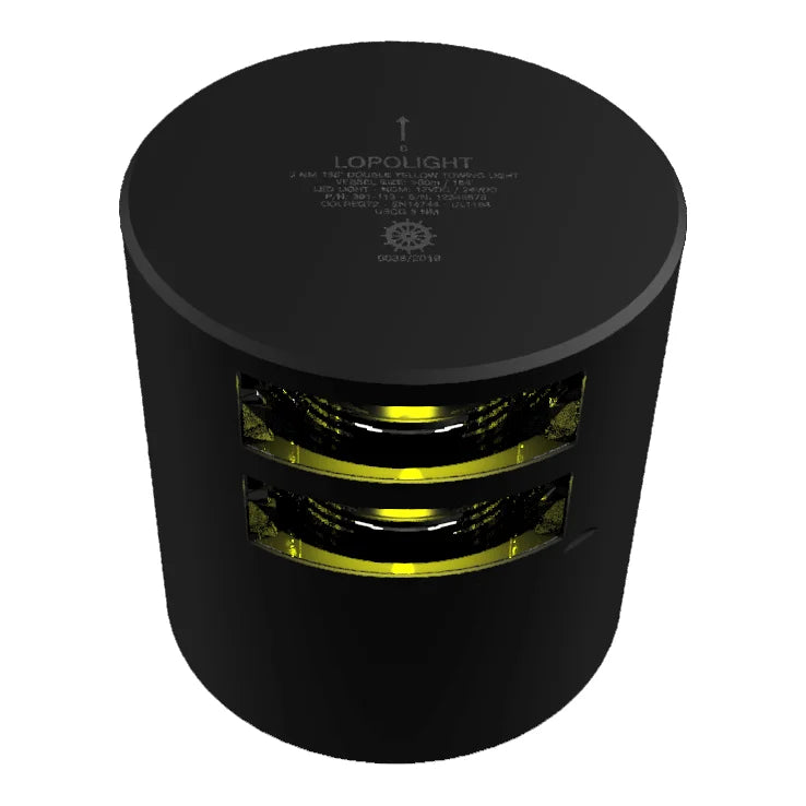 Lopolight Double LED Towing Light, 10-32VDC, 3nm, 135°