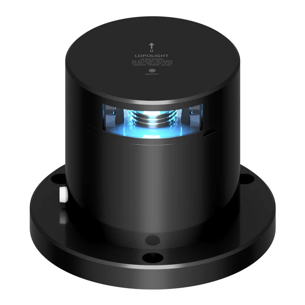 Lopolight PRO Blue Steering Light, 60° Beam, RPM Dimming, Ice-Class, ATEX Zone 1 & 2 Copy title