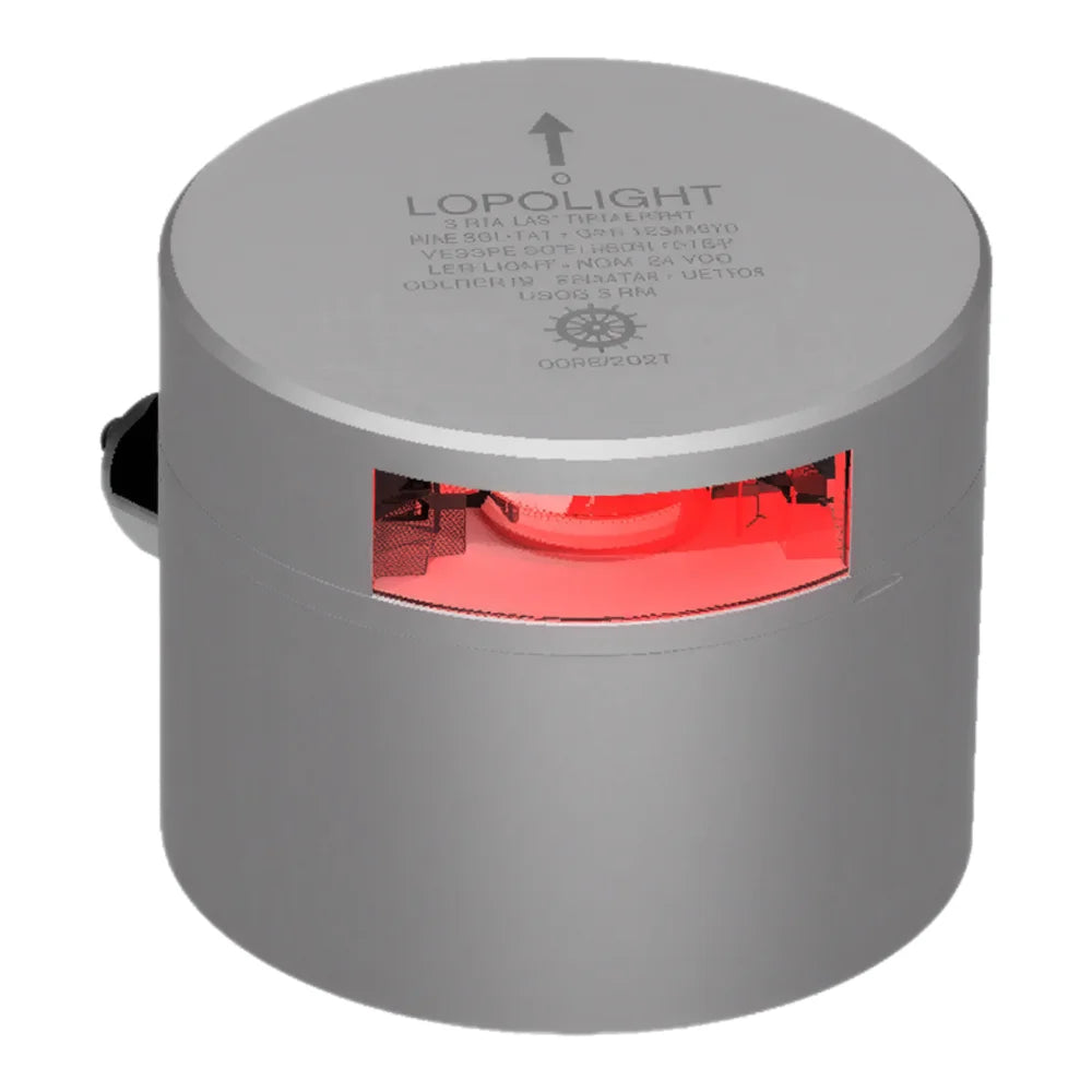 Lopolight Suez Stop Signal Light, 3nm, 135°, 10-32VDC, Red Light