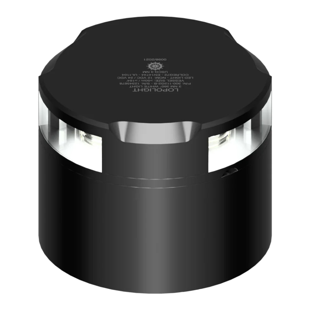 Lopolight 360° White LED Navigation Light, 3nm, 10-32VDC, IP68