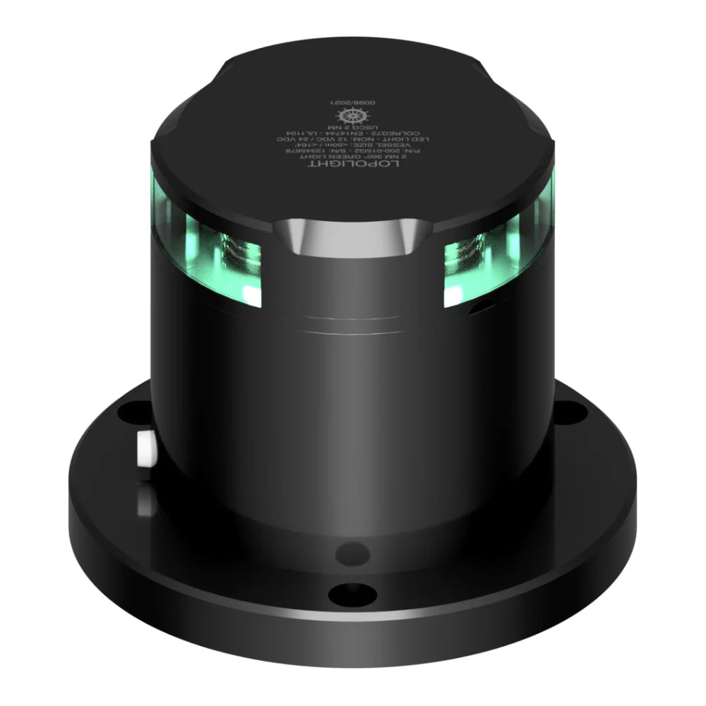 Lopolight Green LED Signal Light, 3nm, ATEX Zone 1 and 2