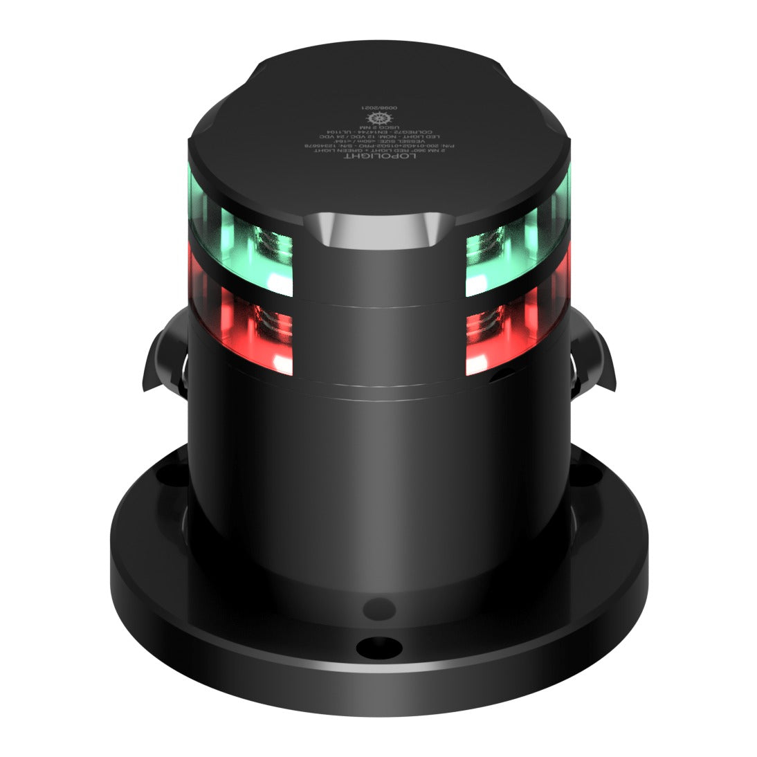 Lopolight 360° Red and Green Passing Lights, 2 NM, 10-32VDC