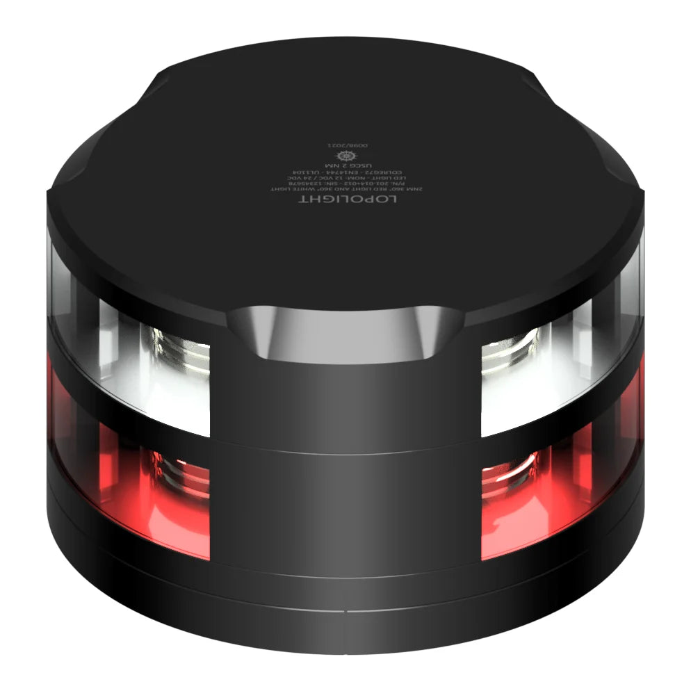 Lopolight Combined LED Navigation Light, 2 NM, 360° Red and White