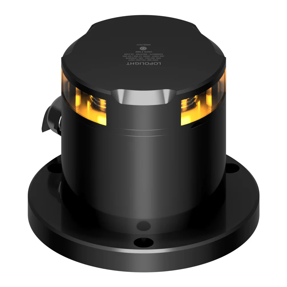 Lopolight PRO All-Round LED Signal Light, 3nm, Yellow Light