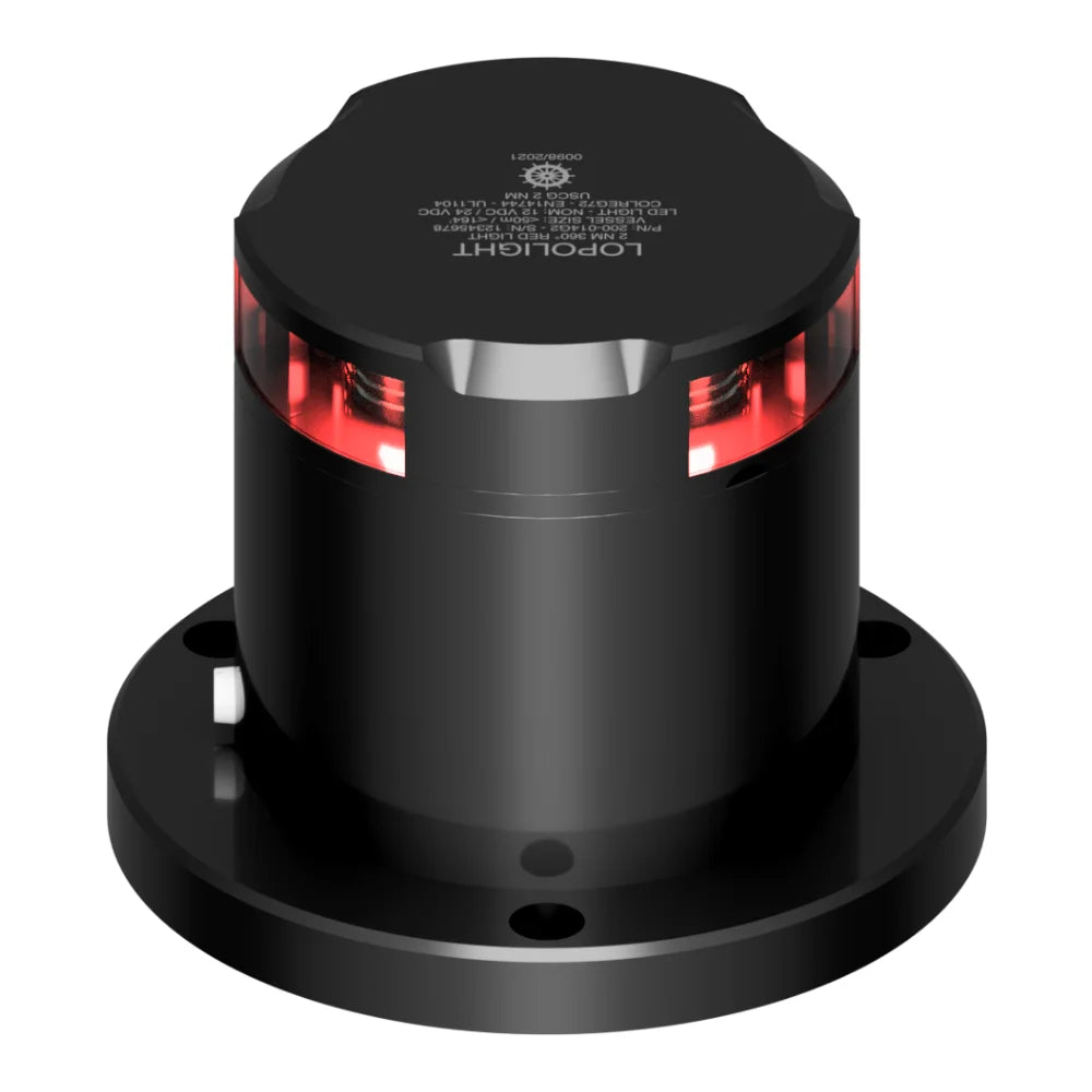 Lopolight Red LED Signal Light, 3nm, ATEX Zone 1 & 2 Copy title