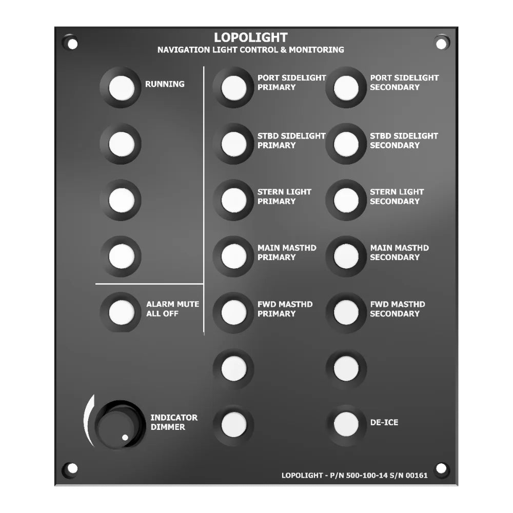 Lopolight NLC Navigation Light Control Panel, 14 Channels